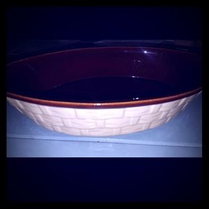 Vintage 1104 stoneware oven dish made USA